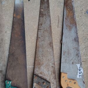 3 Hand Saws Handles